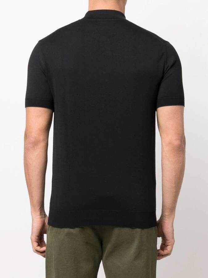 Baracuta Katoenen poloshirt Zwart