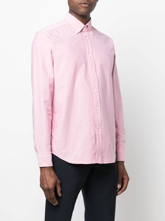 Baracuta Overhemd met knopen Rood