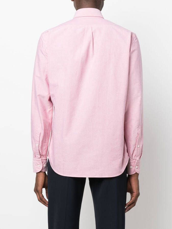 Baracuta Overhemd met knopen Rood