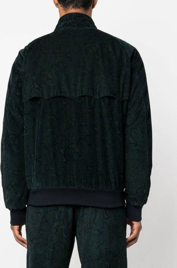 Baracuta Broek met paisley-print Groen