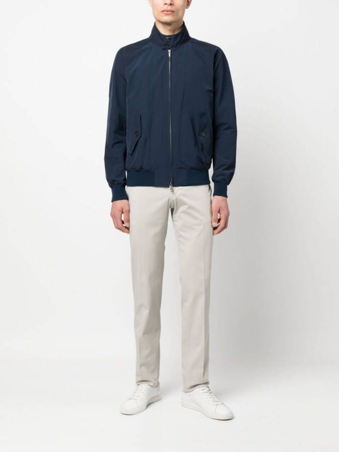 Baracuta Bomberjack met rits Blauw