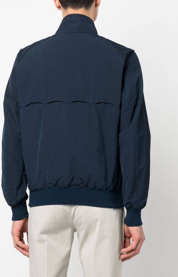 Baracuta Bomberjack met rits Blauw