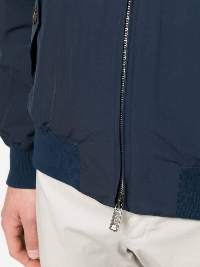 Baracuta Bomberjack met rits Blauw