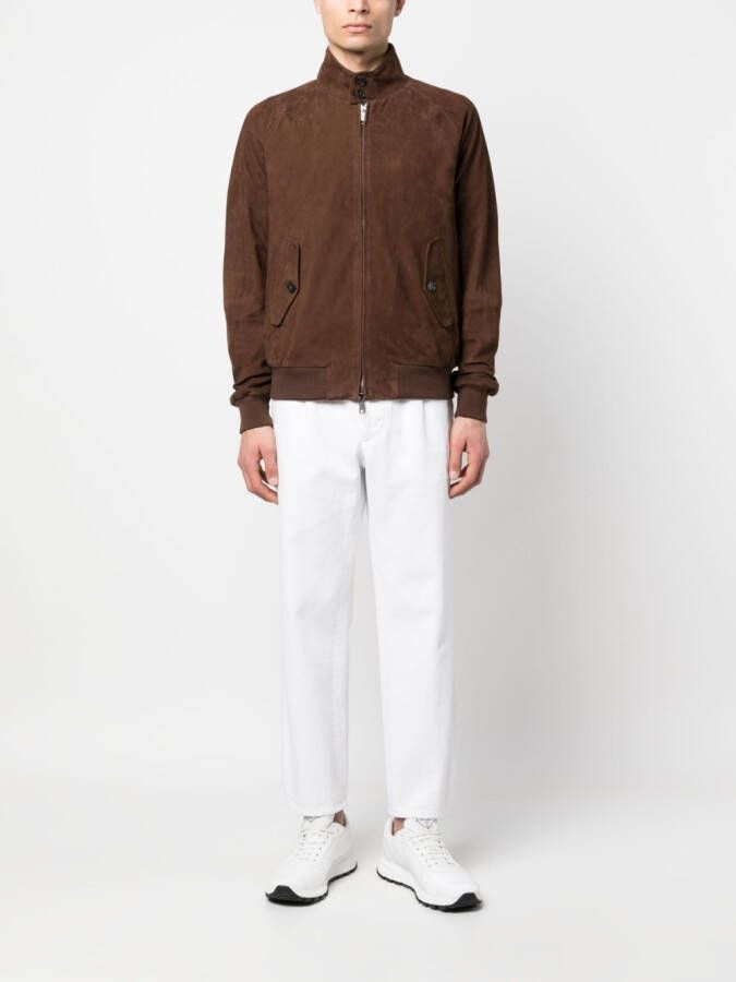 Baracuta G9 Harrington suède Jack Bruin