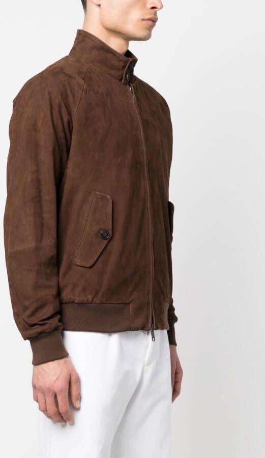 Baracuta G9 Harrington suède Jack Bruin