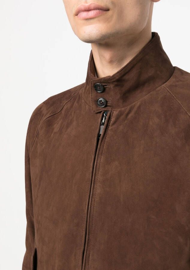 Baracuta G9 Harrington suède Jack Bruin