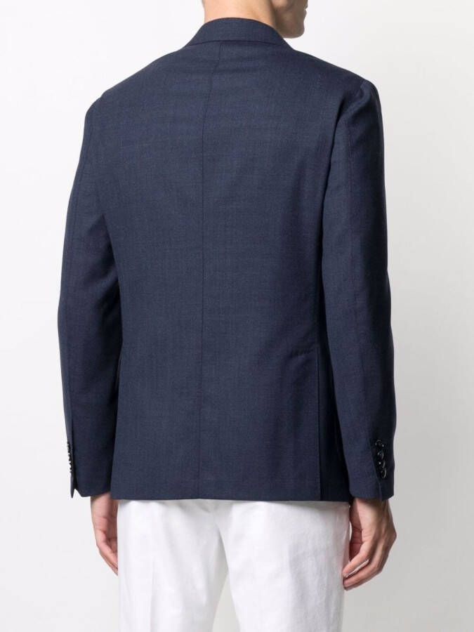 Barba Blazer met dubbele rij knopen 01U blu