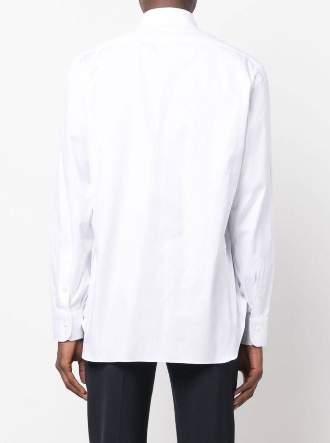 Barba Button-up overhemd Wit