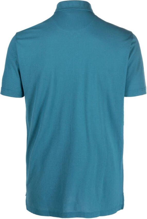 Barba Katoenen T-shirt Blauw