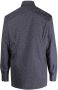 Barba Overhemd met geometrisch patroon Blauw - Thumbnail 2