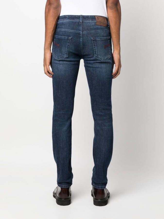 Barba Slim-fit jeans Blauw
