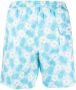 Barba Zwembroek met bloemenprint Blauw - Thumbnail 2