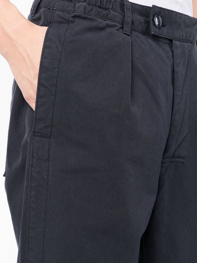 Barbour Broek met toelopende pijpen Blauw