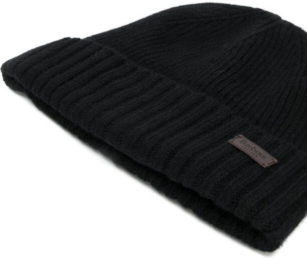Barbour Carlton beanie hat Zwart