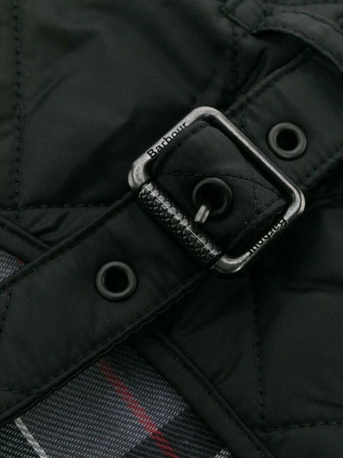 Barbour Gewatteerde hondenjack Zwart