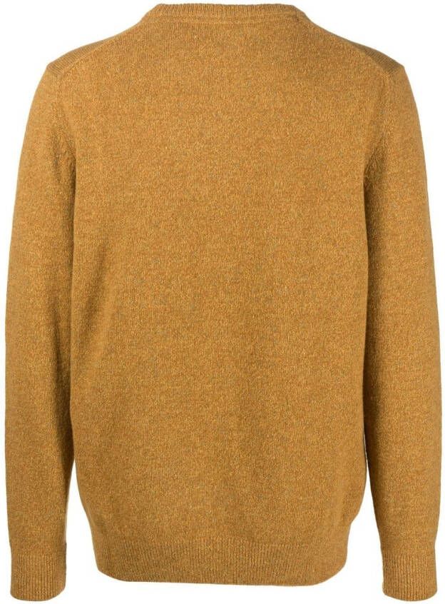 Barbour Fijngebreide trui Geel