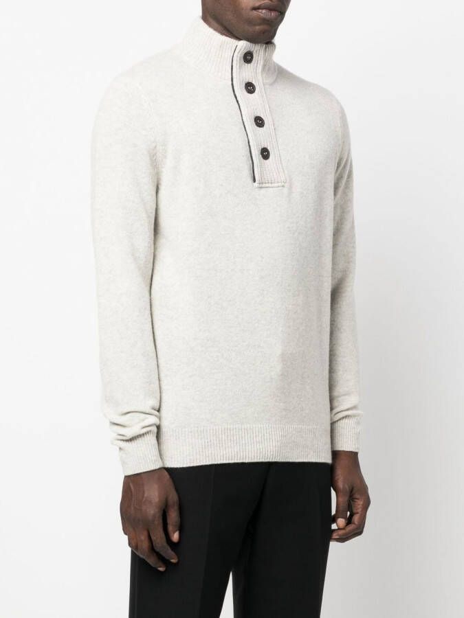 Barbour Gebreide trui Grijs