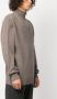 Barbour Trui met halve rits Bruin - Thumbnail 3