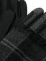 Barbour Handschoenen met tartan ruit Zwart - Thumbnail 2