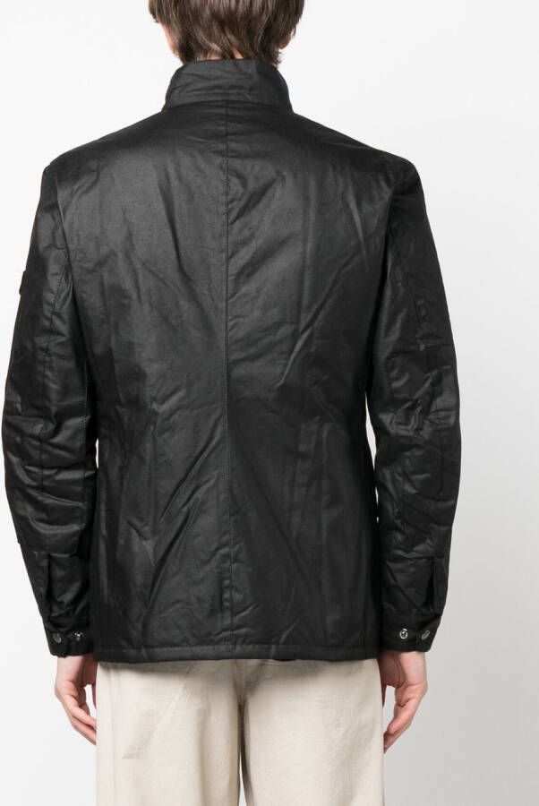 Barbour International Katoenen jack Zwart