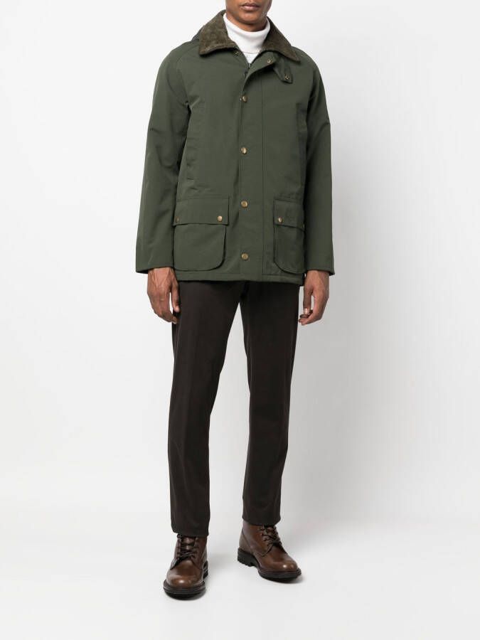 Barbour Jack met capuchon Groen