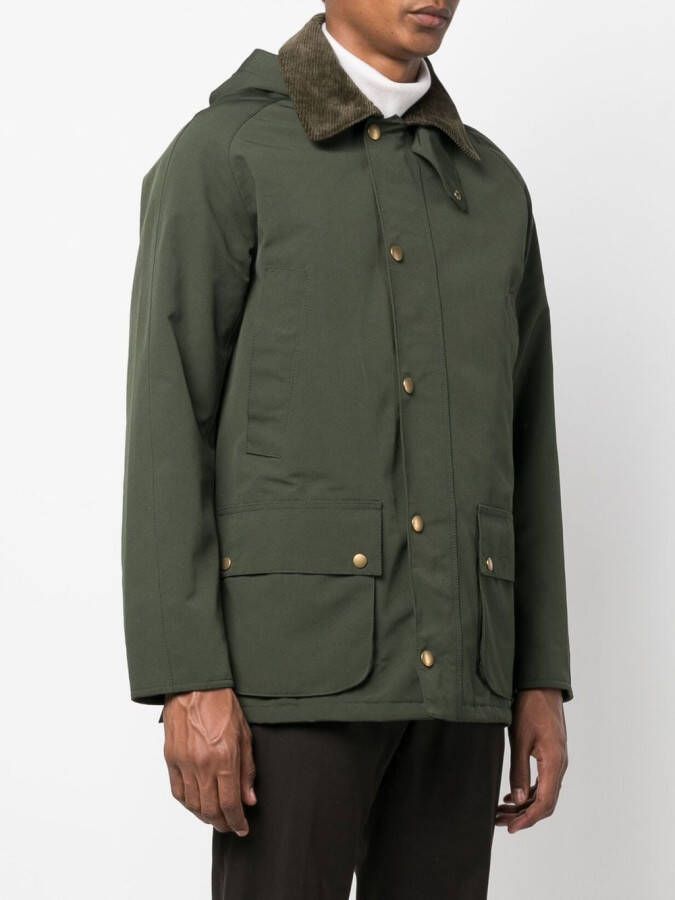 Barbour Jack met capuchon Groen