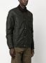 Barbour International B.Intl Steve McQueen gecoate jas Groen - Thumbnail 3