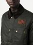 Barbour International B.Intl Steve McQueen gecoate jas Groen - Thumbnail 5