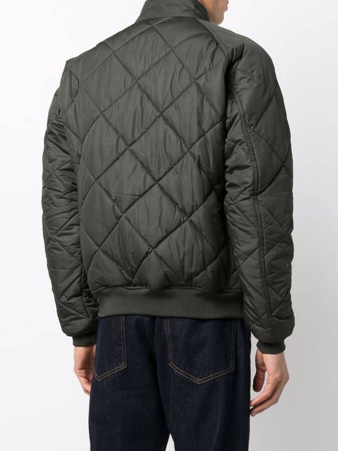 Barbour International Jack met logopatch Groen