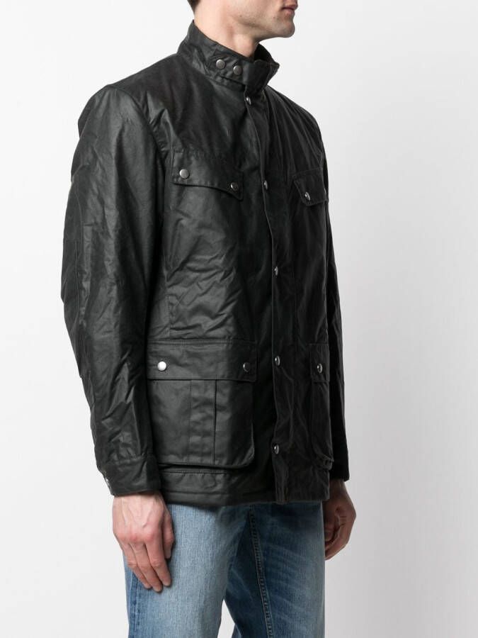 Barbour Jack met waslaag Groen