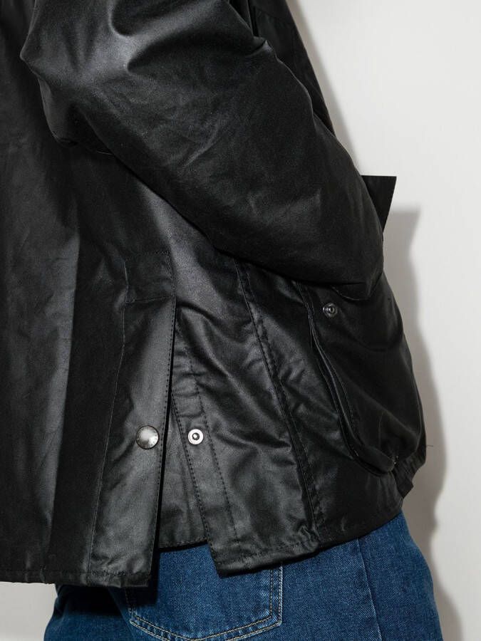Barbour Jack met waslaag Zwart
