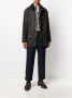 Barbour Jas met drukknoop Groen - Thumbnail 2