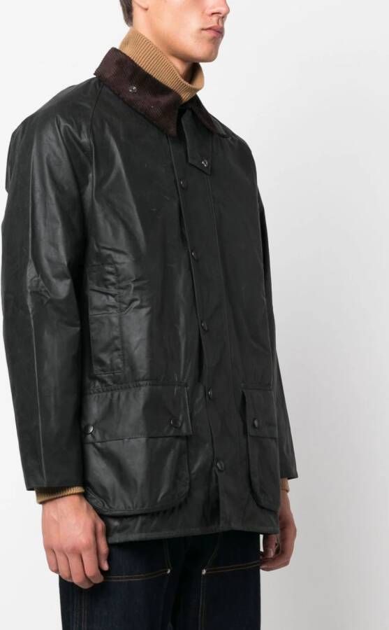 Barbour wax jacket Groen