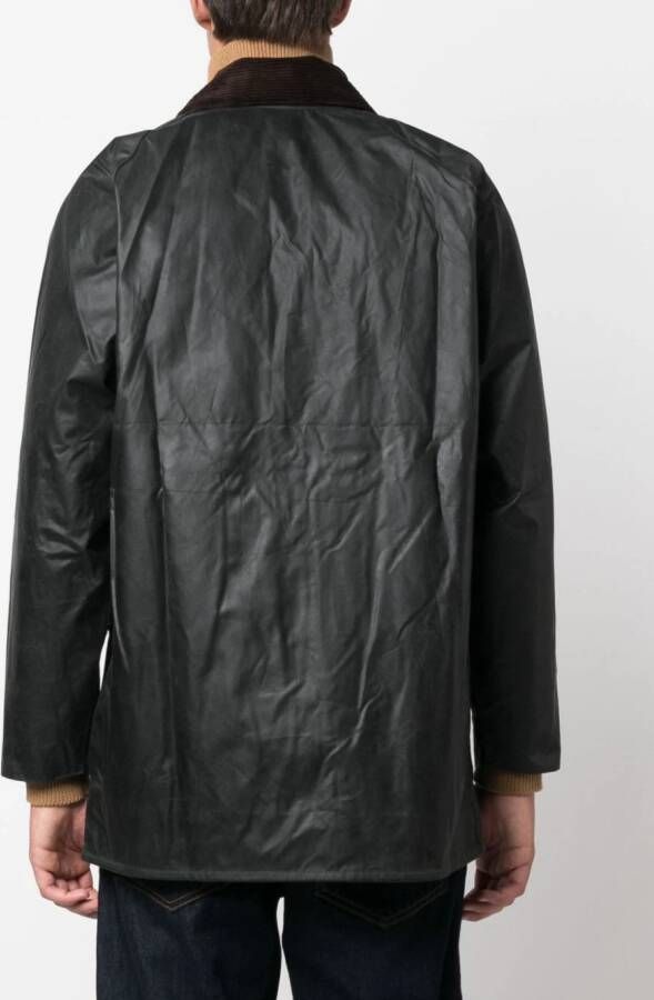 Barbour wax jacket Groen