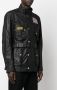 Barbour Jas met logopatch Zwart - Thumbnail 3