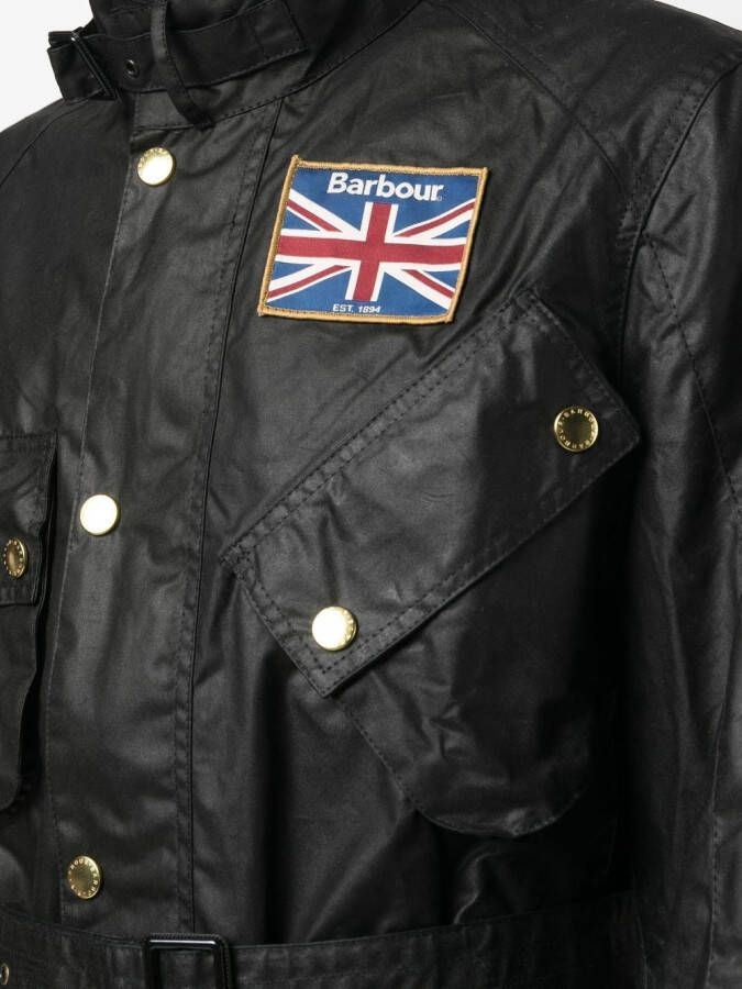 Barbour Jas met logopatch Zwart