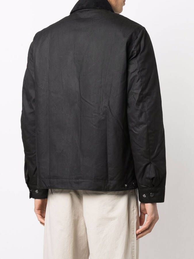 Barbour Jas met waseffect Zwart