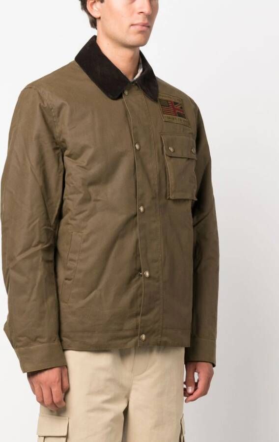 Barbour International Katoenen shirtjack Bruin