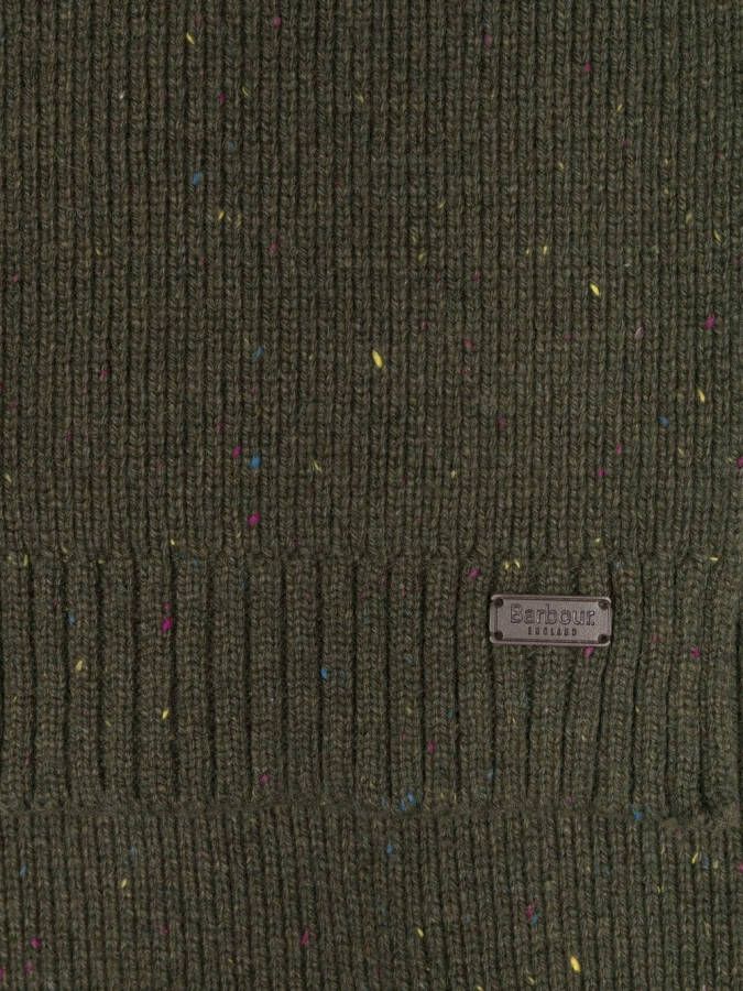 Barbour Gebreide muts en sjaal Groen