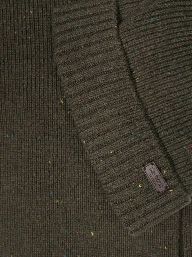Barbour Gebreide muts en sjaal Groen