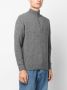 Barbour Trui met halve rits Grijs - Thumbnail 3