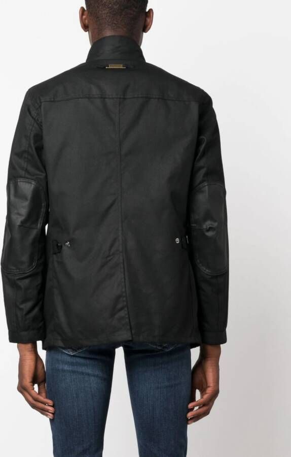 Barbour Ogston katoenen jack Zwart