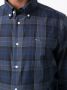 Barbour Overhemd met geborduurd logo Blauw - Thumbnail 5