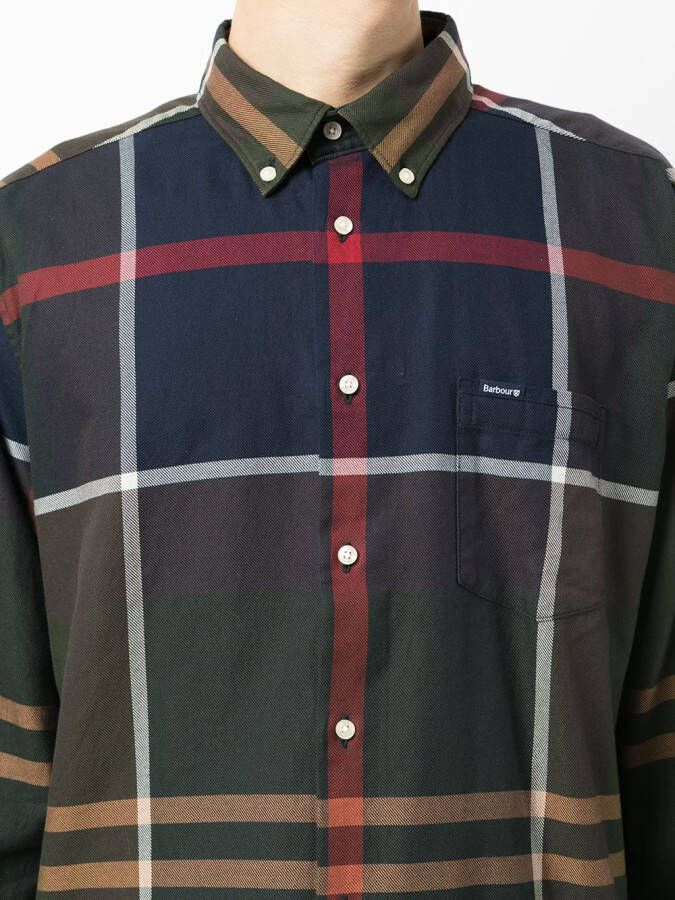 Barbour Overhemd met tartan ruit Groen