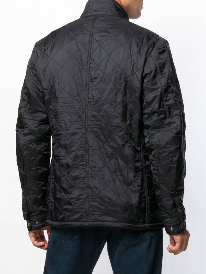 Barbour Jack met meerdere zakken Zwart