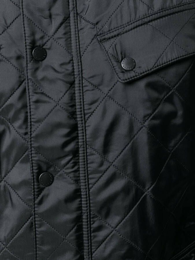 Barbour Jack met meerdere zakken Zwart
