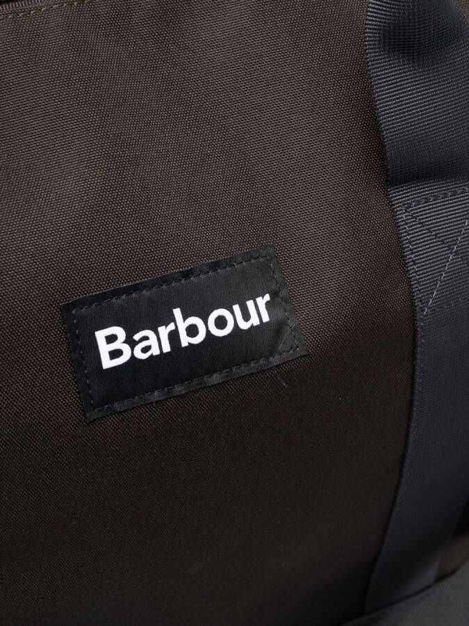 Barbour Shopper met logopatch Groen