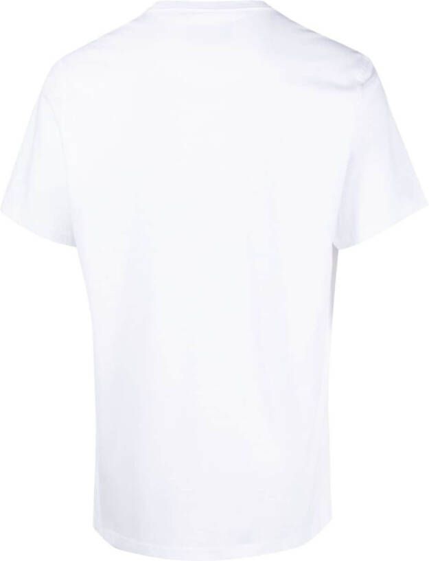 Barbour T-shirt met borstzak Wit
