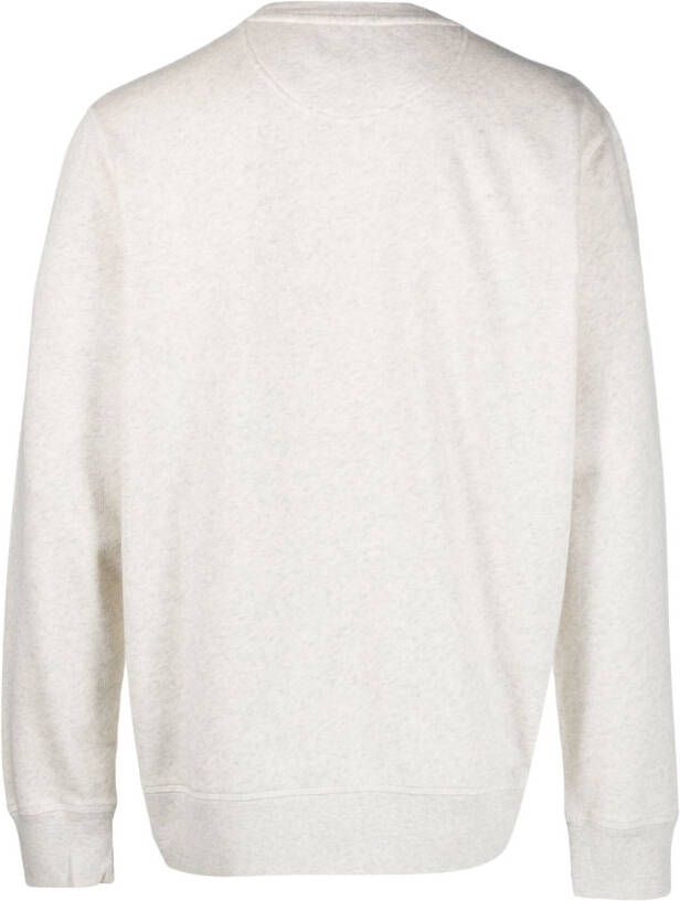 Barbour T-shirt met logo Beige
