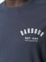Barbour T-shirt met logoprint Blauw - Thumbnail 5